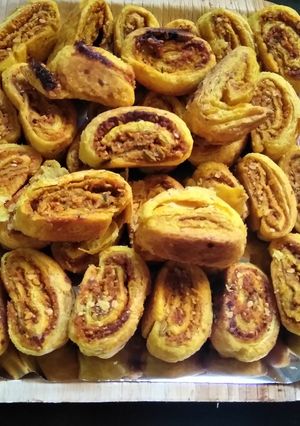 A picture of Roasted/Baked Bhakarwadi.