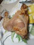 Pollo a la naranja con agave