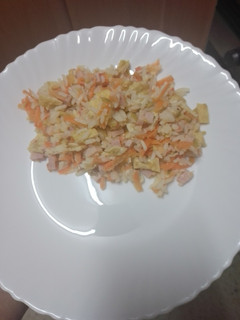 Una foto de Arroz tres delicias express