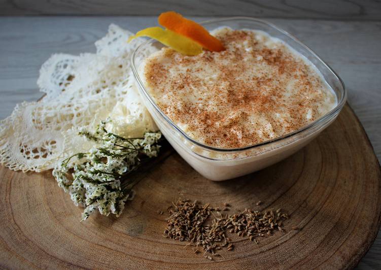 Arroz con leche anisado