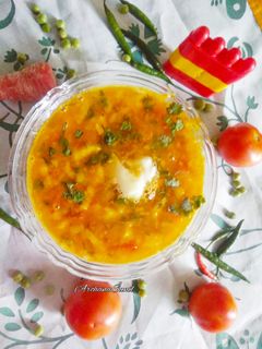 सब्जी वाली अरहर दाल(sabjiwali arher dal recipe in hindi) रेसिपी मुख्य फोटो