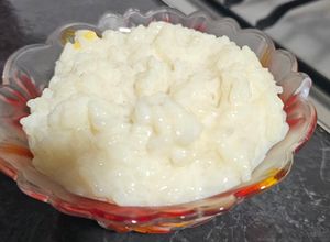 Una foto de Arroz con leche tradicional