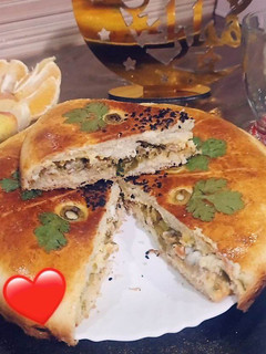 صورة لوصفة فطيرة محشية 🧀