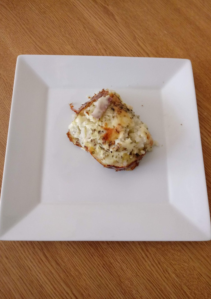 Una foto de Arroz gratinado