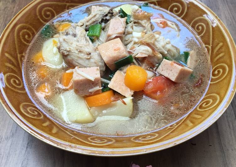 Sup Maling Tulang Ayam (Non Halal)