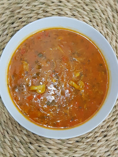 عکسی از دستور 🥣 سوپ رشته فرنگی و قارچ 🥣