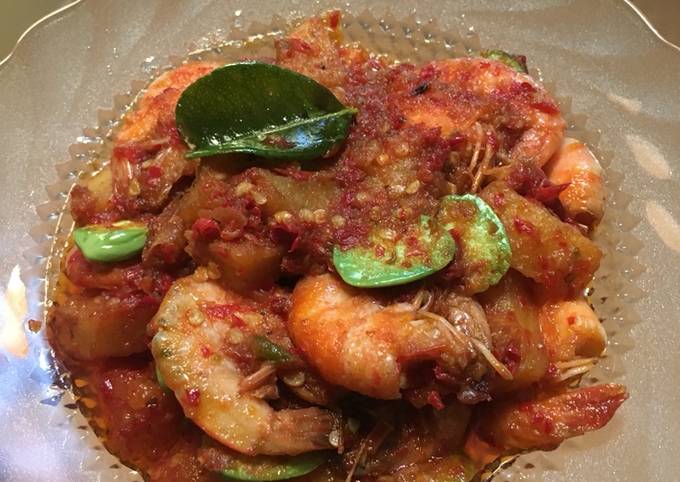 Anti Ribet, Bikin Sambal udang kentang pete Wajib Dicoba