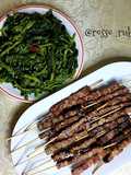 Arrosticini with Broccoli Rabe