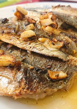 A picture of Pan-Fried Sardine Fillets.