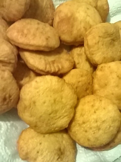 Una foto de Mini tortas fritas