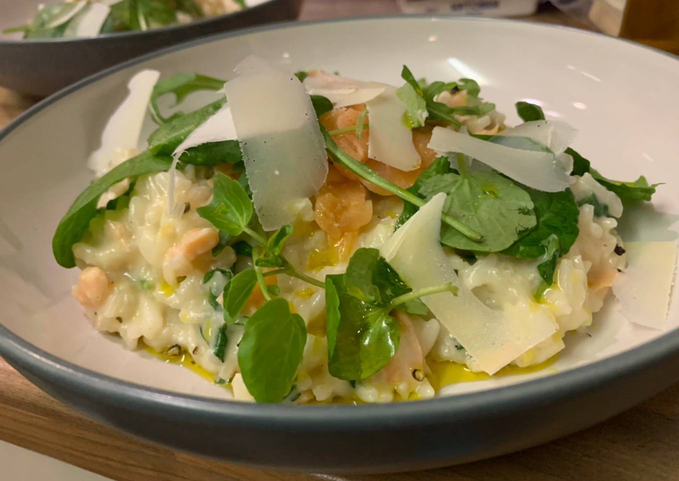 Smoked Salmon risotto