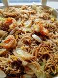 Noodles de arroz estilo chino
