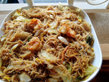 Noodles de arroz estilo chino