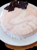 Glaseado de chocolate blanco (opcional darle color)