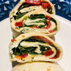 A picture of Spinach and Cream Cheese Pinwheels.