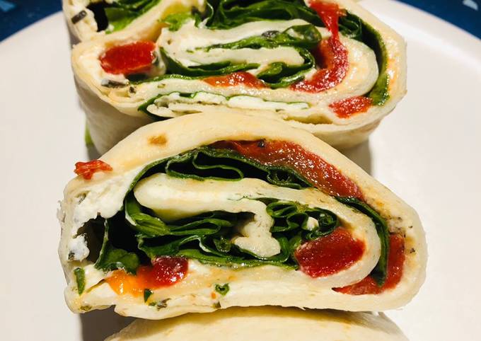 Spinach and Cream Cheese Pinwheels