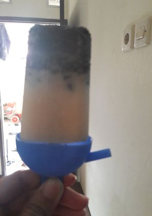 Foto resep Milk and oreo popsicle