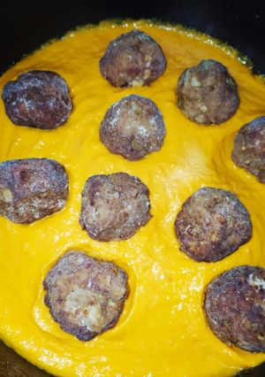 Una foto de Albóndigas en salsa de verduras