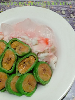 Foto resep Es Pisang Ijo Palubutung