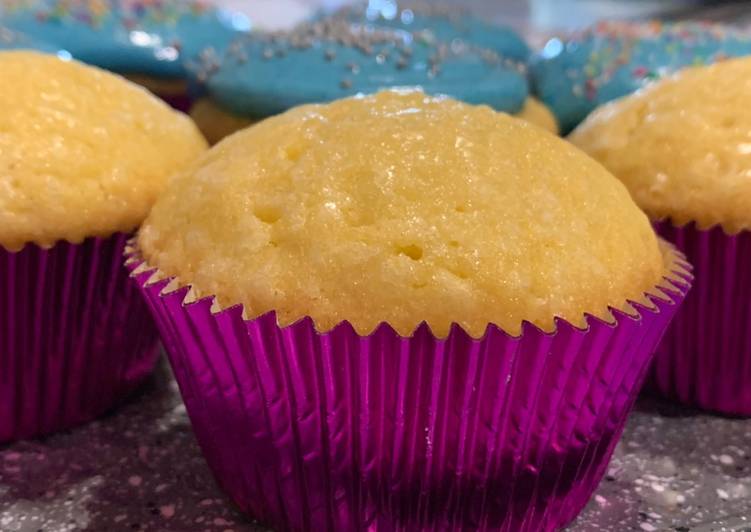 Cupcakes de vainilla