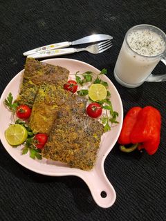 عکسی از دستور کوکو سبزی رستورانی
