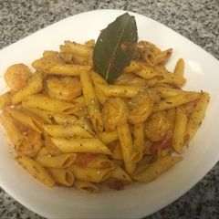 A picture of Prawn Penne.