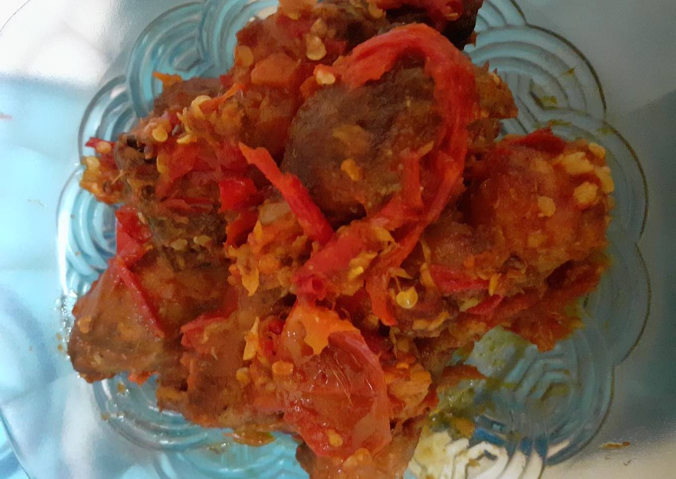 Ayam rica2 simple