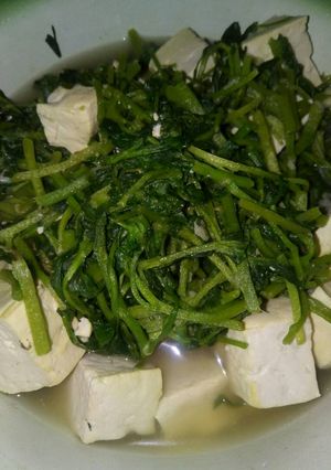 Foto resep Selada Cah + Tahu (super gampang)