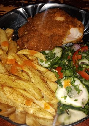 A picture of Kfc nyumbani.