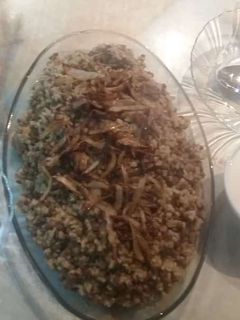 صورة لوصفة مجدرة البرغل السورية