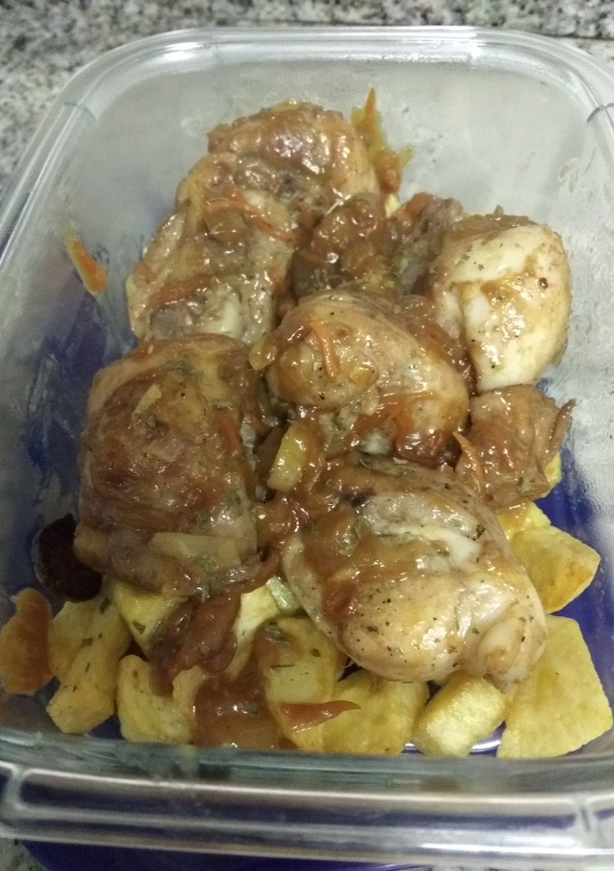 Una foto de 🐥 Pollo estilo Asiático