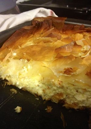 A picture of Cheese "fillo" pie (tyropita).