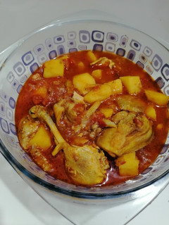 عکسی از دستور خورشت بادمجان و مرغ