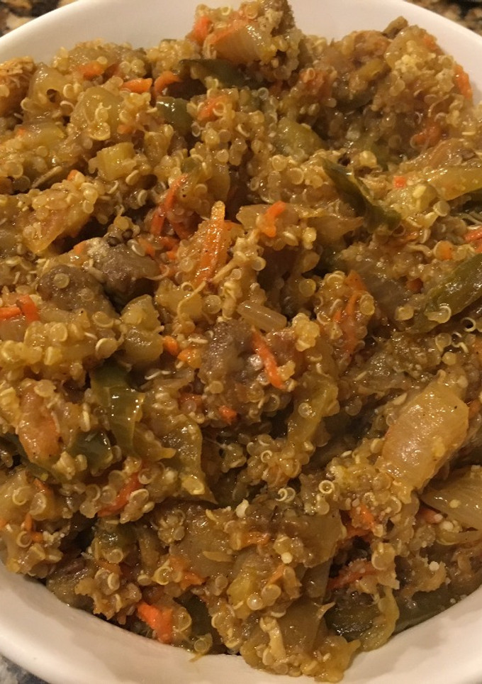 Una foto de Berenjena & Quinoa