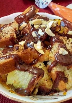 ক্যারামেল চকোলেট ব্রেড(caramel chocolate bread recipe in Bengali) রেসিপির প্রধান ছবি