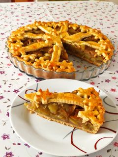 Almás pite recept fotója