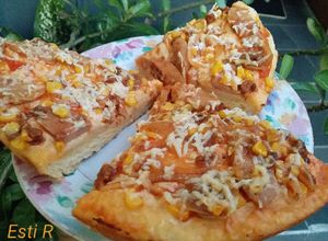 Foto resep Pizza Teflon Topping Jagung 🌽🌽