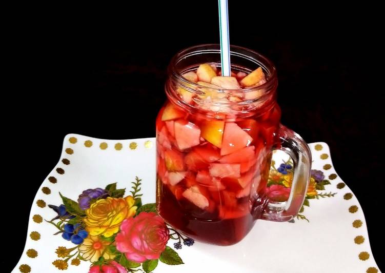 Guide to Make Fruity habiscus ice tea in 24 Minutes for Young Wife