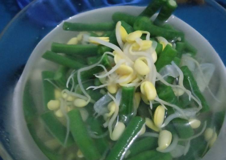 Cara Gampang Menyiapkan 🌺Sayur Bening cambah kedelai🌺, Sempurna