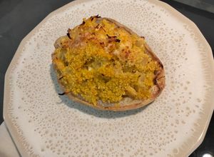 Foto principal de Chayote relleno de cuscús y pollo