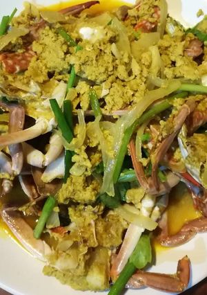 รูปของ ปูผัดผงcurry