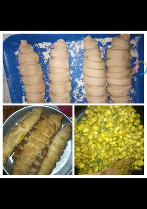 A picture of Caterpillar bread.