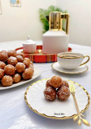 صورة لوصفة حلى كرات جلاب جامون