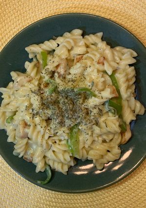 صورة لوصفة معكرونة الفريدو 🍝