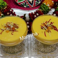 A picture of Instant Mango Rabdi.