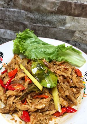 Foto resep Ayam Suwir Kecap