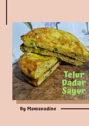 Foto resep Telur Dadar Sayur