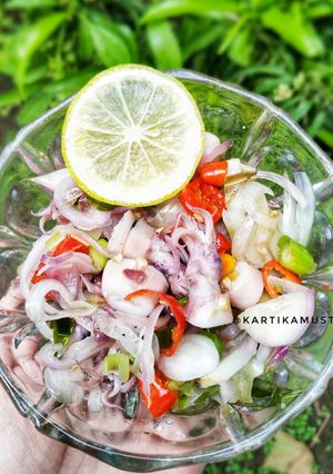 Foto resep Cumi Asin Sambal Matah