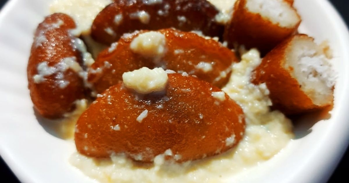 Sweet Potato Dumplings Kheer Recipe by Rituparna Ghosh - Cookpad