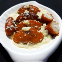 A picture of Sweet Potato Dumplings Kheer.
